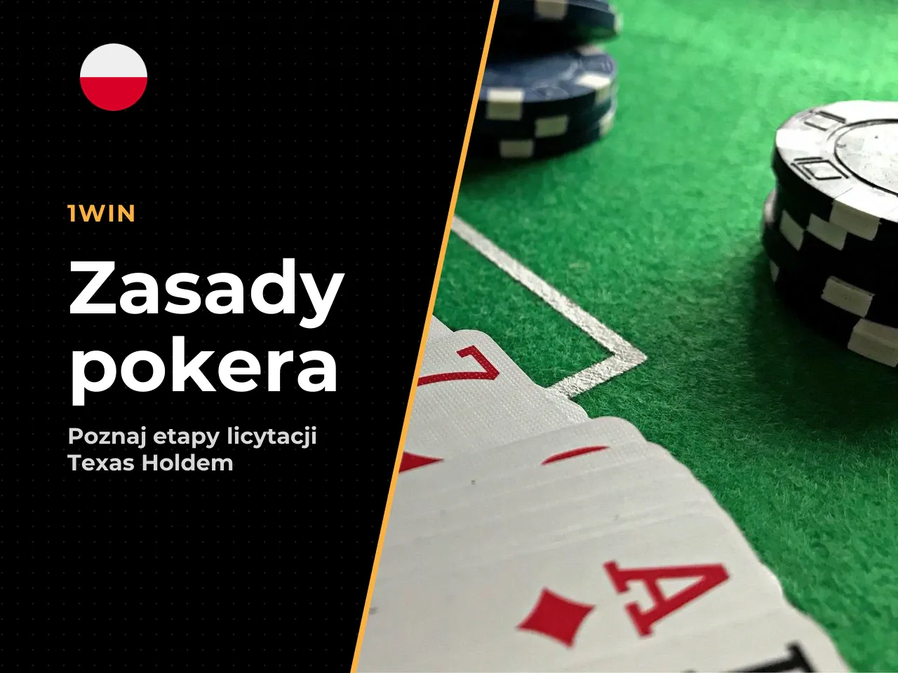 Fazy rozdania w Texas Hold'em. Pełny cykl rozdania składa się z czterech faz licytacji i finałowego odsłonięcia kart. Oto jak przebiega każda z nich: