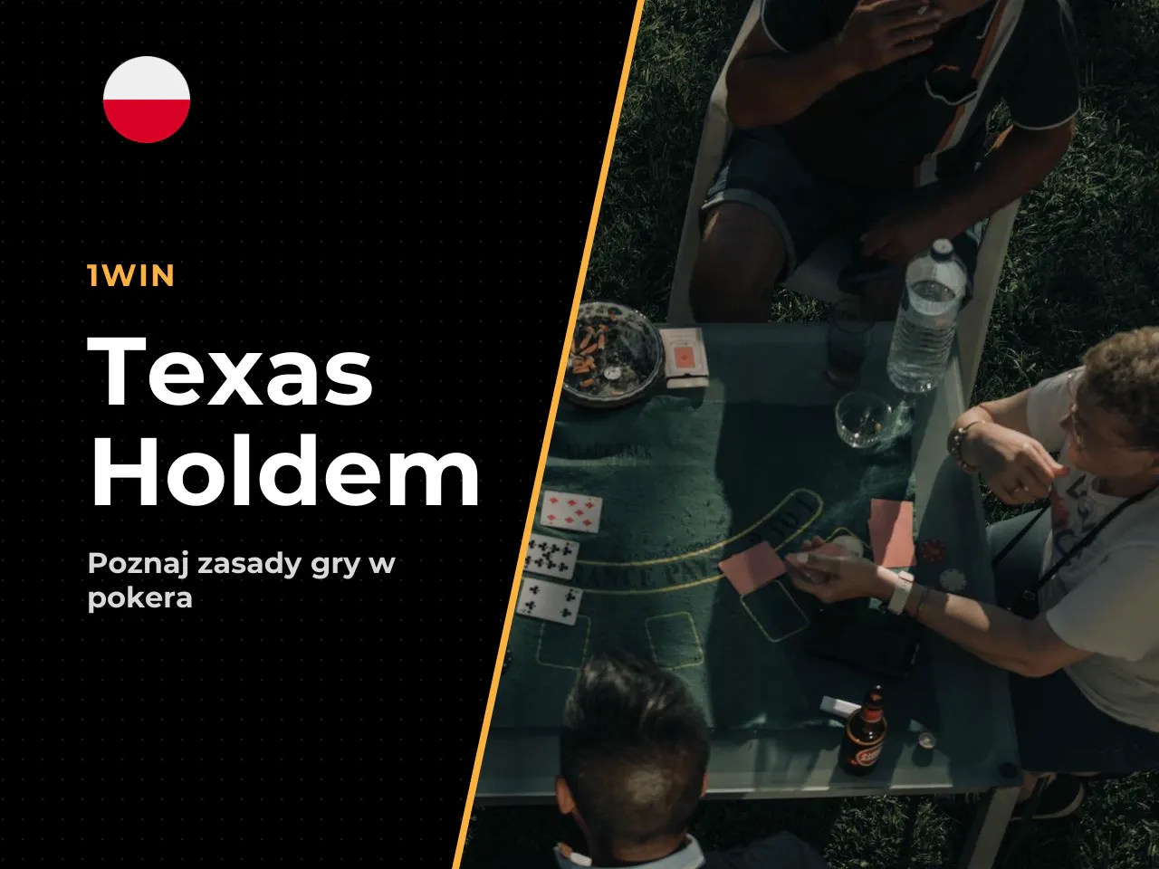 Texas Hold'em — najpopularniejsza odmiana pokera online. Texas Hold'em to uniwersalnie rozpoznawalna odmiana pokera z ograniczoną pulą własnych kart, co przekłada się na czytelniejszą analizę dostępny