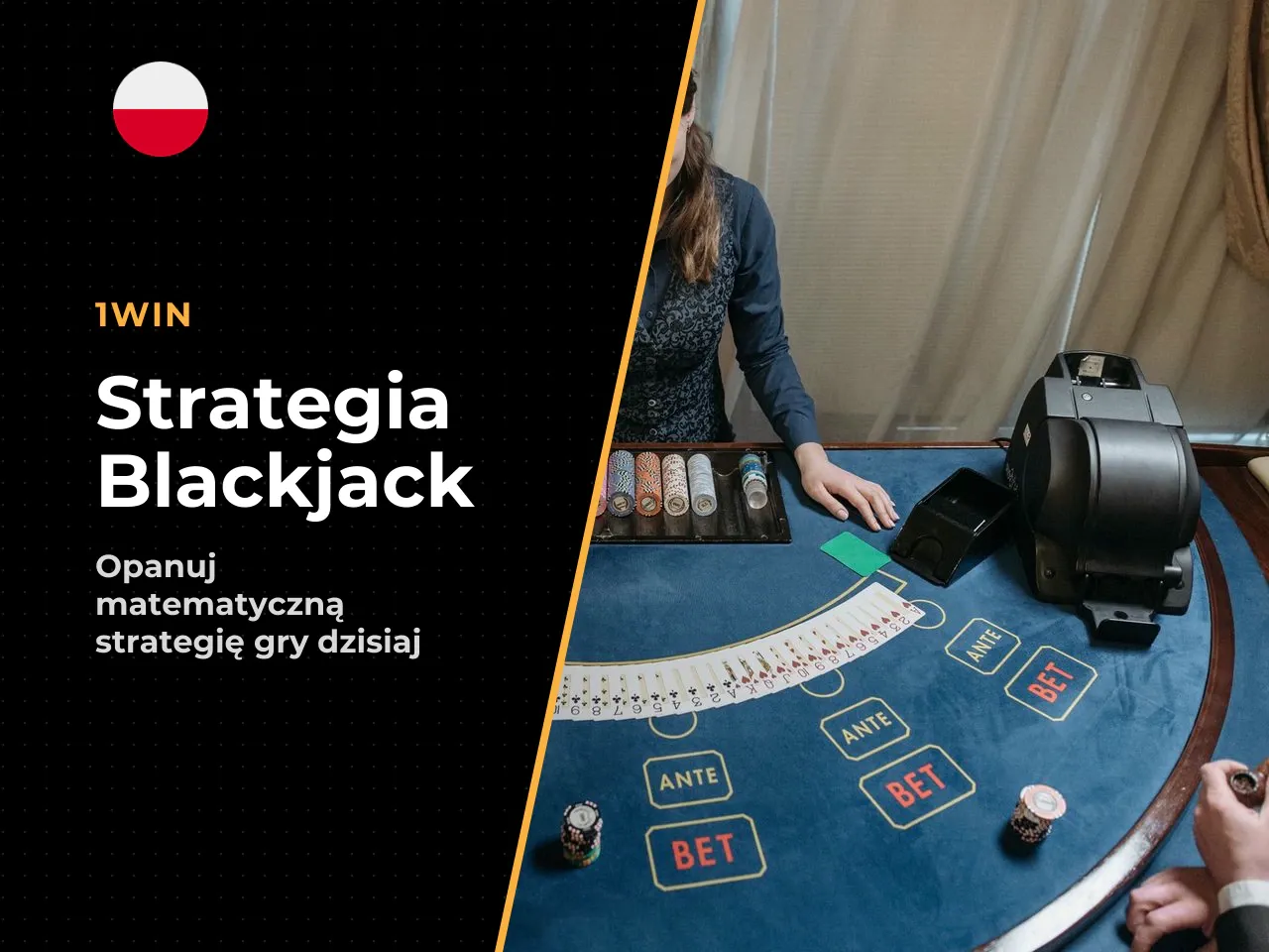 Bazowa strategia blackjacka — nauka i trening. Matematyczna tabela bazowej strategii (Basic Strategy Chart) to narzędzie opracowane przez **Edwarda O. Thorpa** na podstawie symulacji komputerowych, op