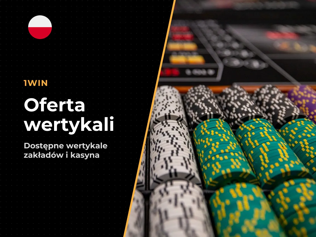 Jakie wertykale obejmuje 1win affiliate. Program 1win affiliate obejmuje dwie główne wertykale iGaming: sportsbook (zakłady sportowe) oraz casino online. Do tego dochodzi autorski produkt — gry od stu